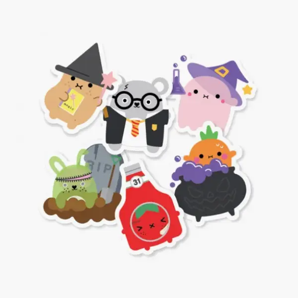 Halloween Stickers C