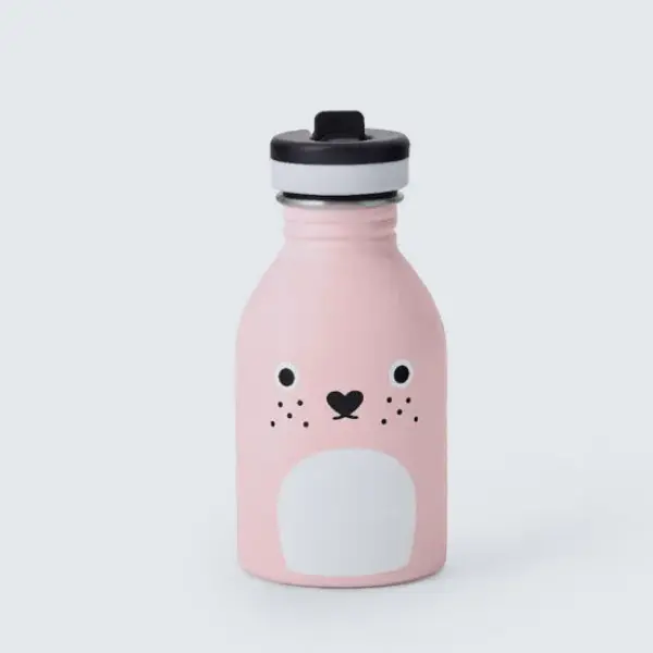 Ricecarrot Pink Water Bottle